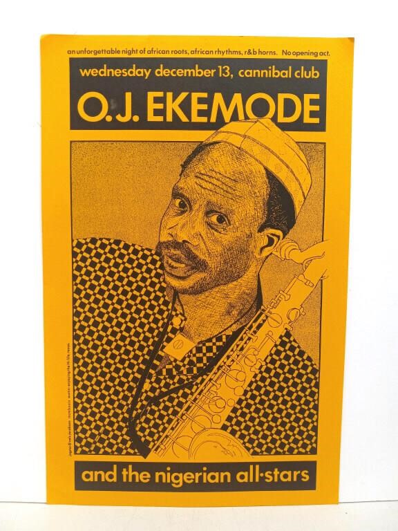 Music Poster: O.J. Ekemode