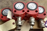 (6) BVA 20 Ton Hydraulic Cylinders