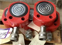 (5) BVA 30 Ton Hydraulic Cylinders