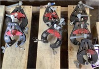 (7) B&B Pipe Tools 1"-3" Pipe Alignment Clamps