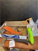 mixed tools lot axe