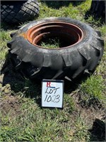 (1) Used 13.6/12-26 Tire