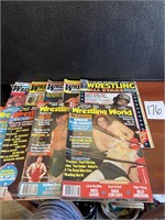 VTG WWF wrestling world USA magazines
