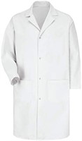 Red Kap Mens Rk With Pockets Medical Lab Coat,