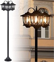 Outdoor Solar Lamp Post Lights, 185 cm Solar