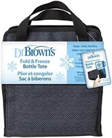 Dr Browns Fold & Freeze Bottle Tote Black