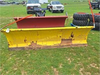 8' Yellow Truck Plow