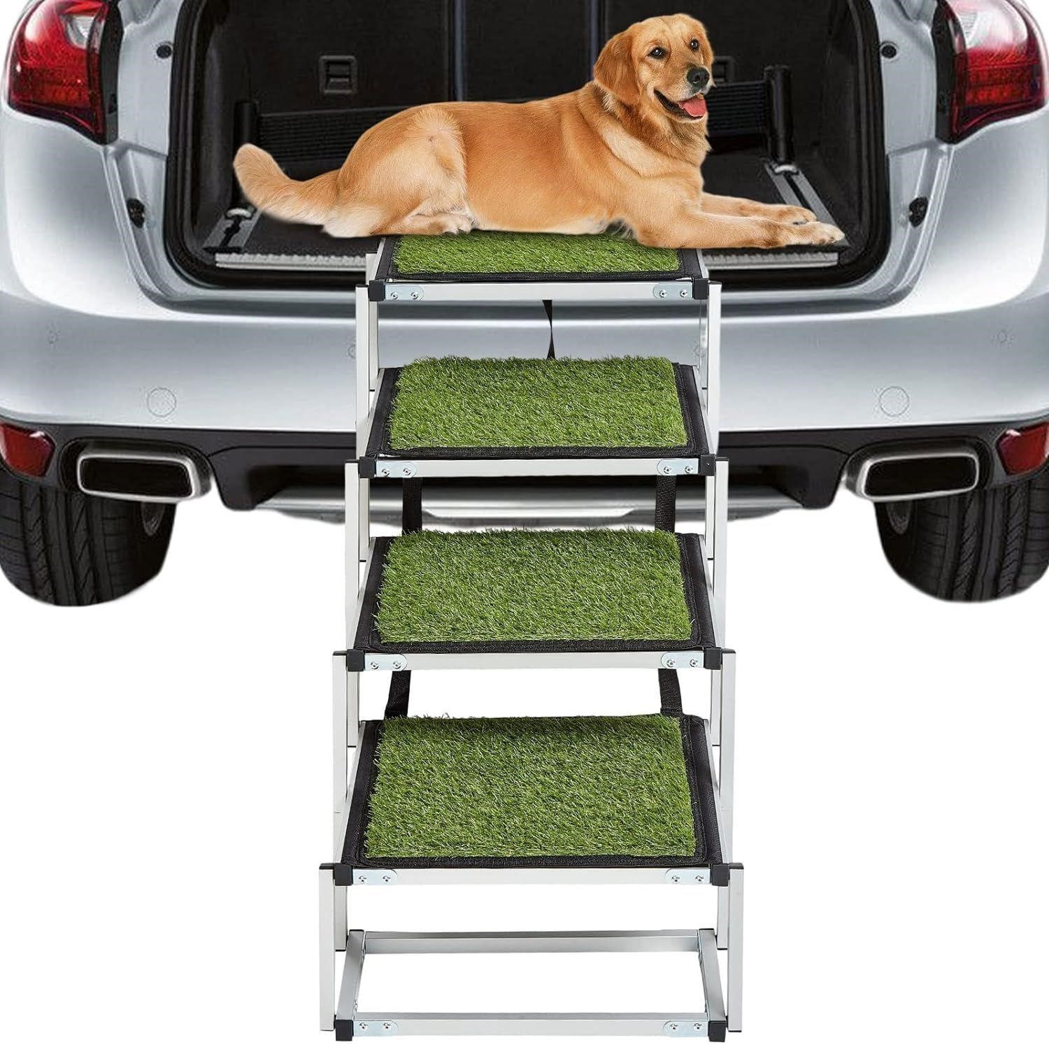NEW Aluminum Pet Stairs for Large Dogs