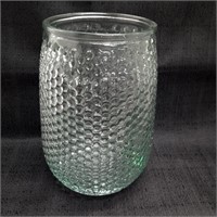 Vase glass textured