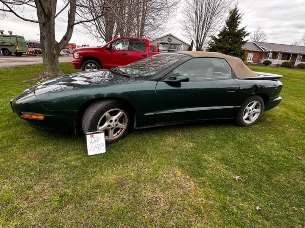 1996 Pontiac Fireird Convertible