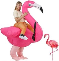 JASHKE Flamingo Costume Inflatable Costume