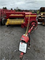 N.H. 311 Square Baler With N,H. 75 Thrower