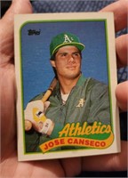 1989 Jose Canseco Topps Collectors Card