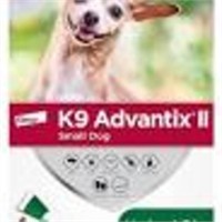 K9 Advantix II Flea and Tick Treatment for Small