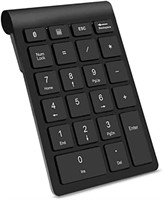 Bluetooth Number Pad, Wireless Numeric Keypad,