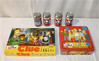 Assorted "The Simpsons" Board Games