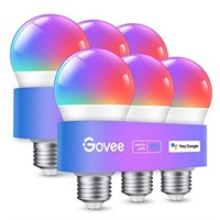 5 pieces Govee Smart Light Bulbs, WiFi &