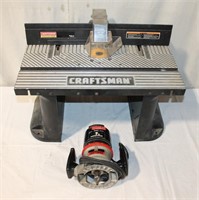 Craftsman Router Table + Router