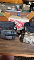 RCA Pro 8 camcorder, canon camera LCD