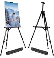 A-SIGN, ALUMINUM FIELD EASEL, 21-66 IN. TALL