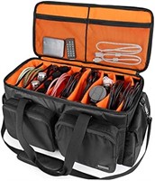 Trunab DJ Cable File Bag with Detachable Padded