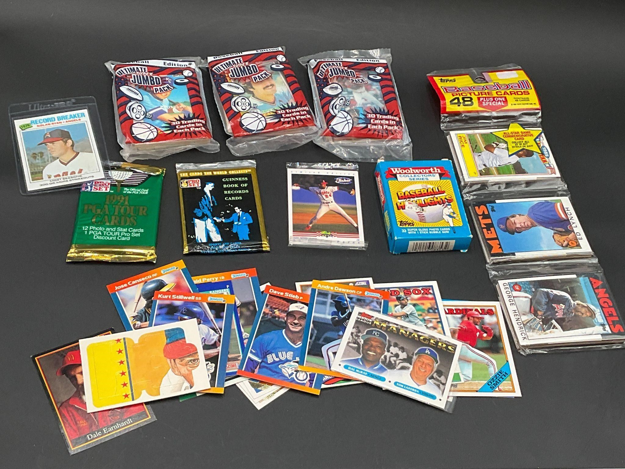 Assorted Sports Trading Collector Card Lot
