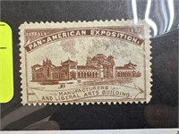 1901 RARE UNUSED PAN AMERICAN EXPP PVT ISS