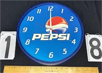 Pepsi 14” Battery clock no cover
