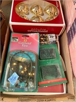 Holiday living gold ornaments new in boxes