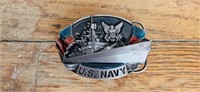 Vintage US Navy Belt Buckle