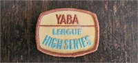 League High Series YABA Bowling Patch