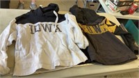 Iowa Hawkeyes sweatshirts small and medium