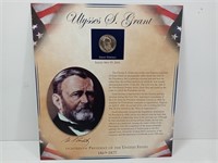 F14) UNC Ulysses S Grant Presidential Dollar Coin