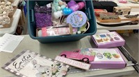Easter items tote full