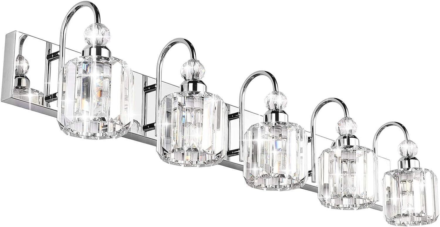 NEW Ralbay Crystal Vanity Lights Modern Crystal