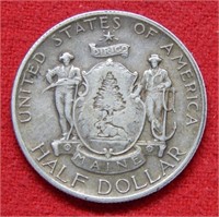 1920 Maine Silver Commemorative Half Dollar