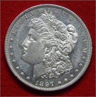 1897 Morgan Silver Dollar - - Proof Like