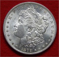 1878 Morgan Silver Dollar REV Of 1879