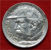 1935 Brazil Silver 2000 Reis