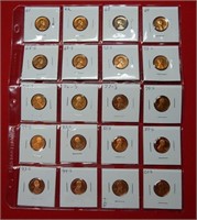 (20) Lincoln Proof Cents