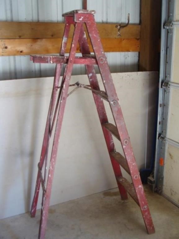 Red Step Ladders