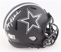 Autographed Roger Staubach Cowboys Mini Helmet