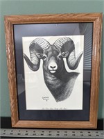 (4) Lyndle Dunn prints buffalo, pheasant, rainbow