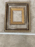 (2) gold Gilded picture frames