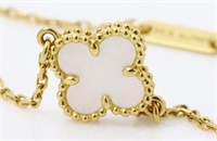 Van Cleef & Arpels 18kt Gold Alahambra Bracelet