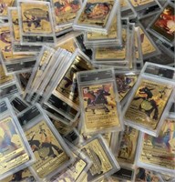 Random Gold Foil Graded Pokemon Cards