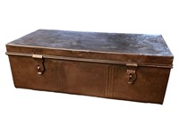 English MetalTrunk with 2 Latches