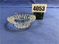 Crystal Candle Stick Holder, 1.25"T