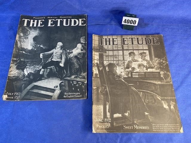 Periodical, The Etude, June, July 1912