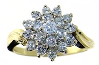 14kt Gold 1.00 ct Diamond Designer Ring